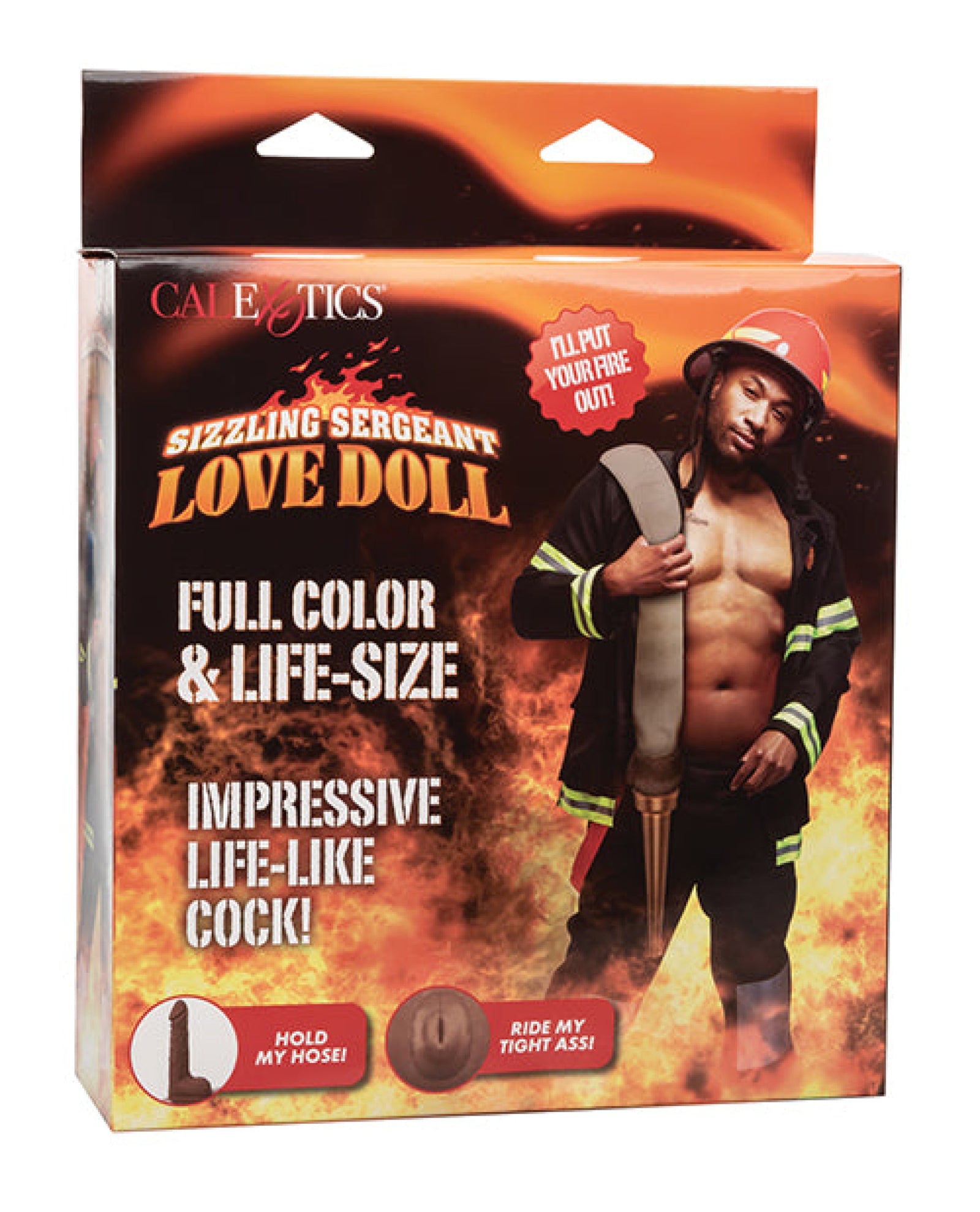 Sizzling Sergeant Love Doll - Brown California Exotic Novelties