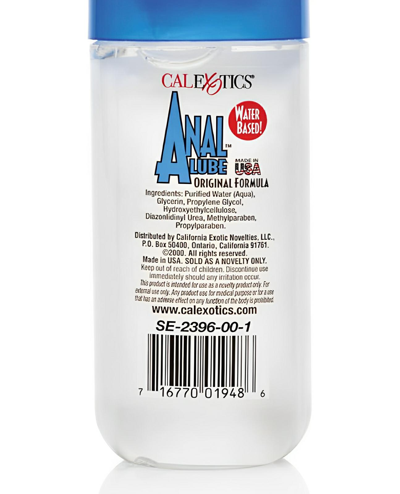 Anal Lube California Exotic Novelties