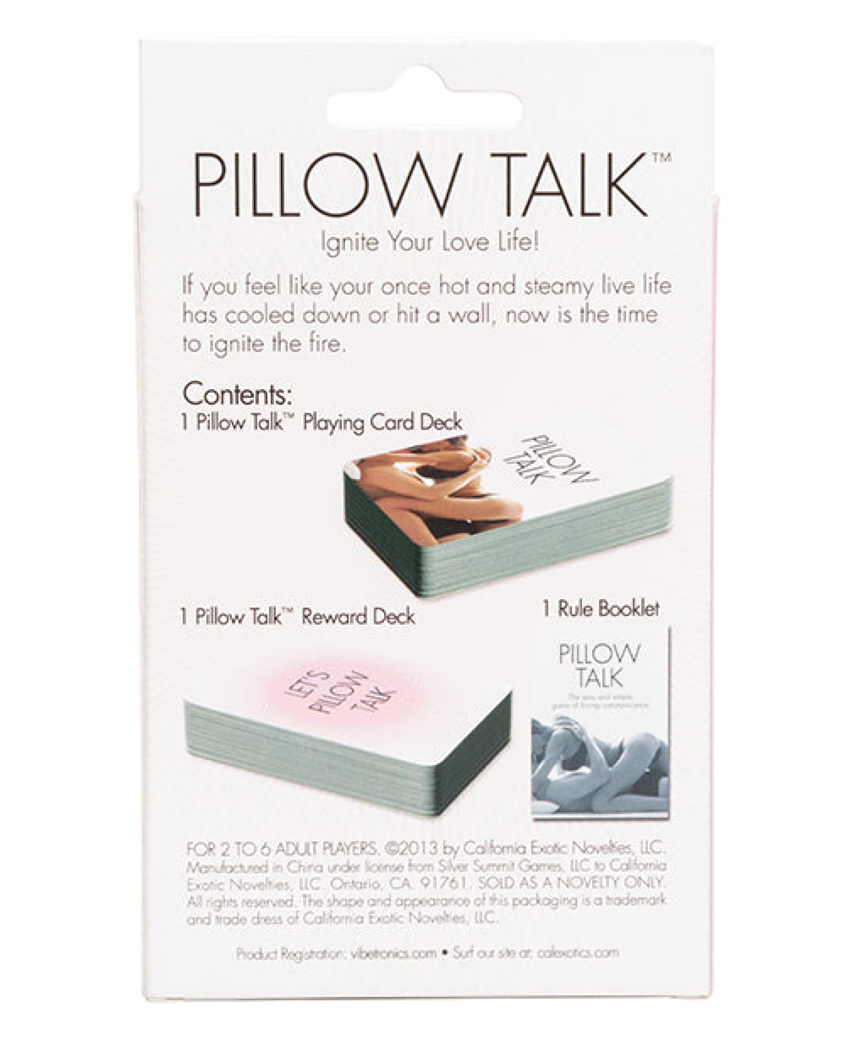 Pillow Talk Card Game California Exotic Novelties