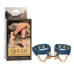 Ride 'em Premium Denim Collection Ankle Cuffs California Exotic Novelties
