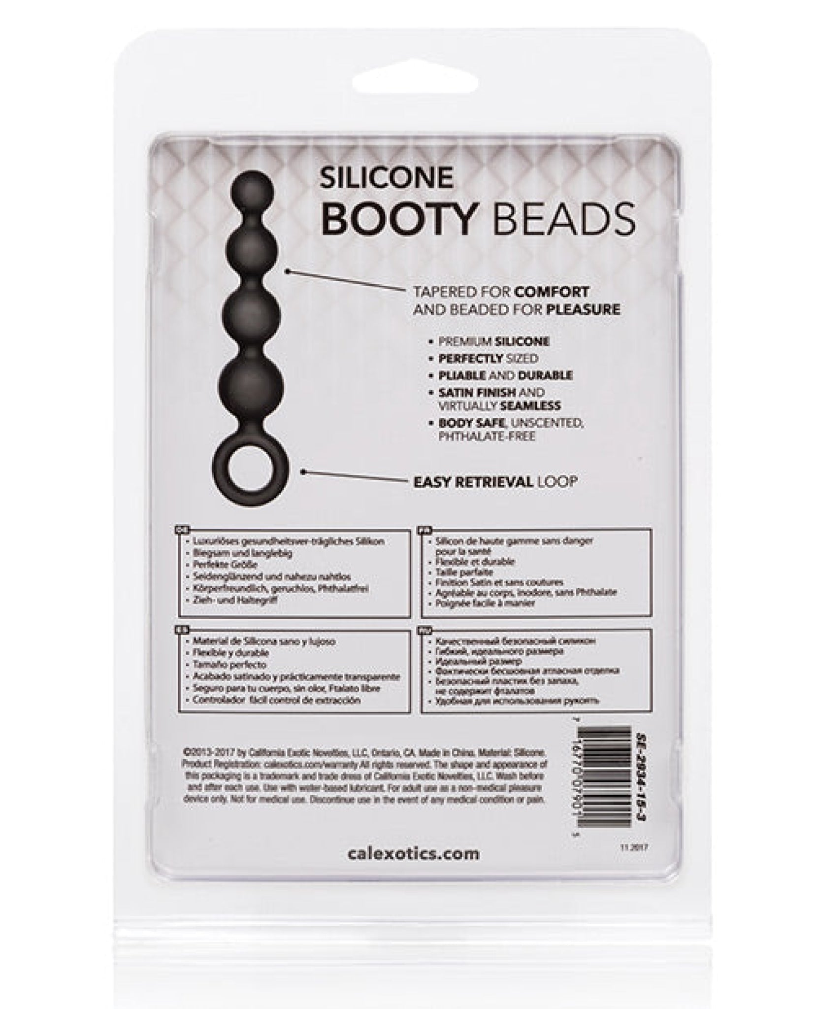 Calexotics Silicone Booty Beads California Exotic Novelties