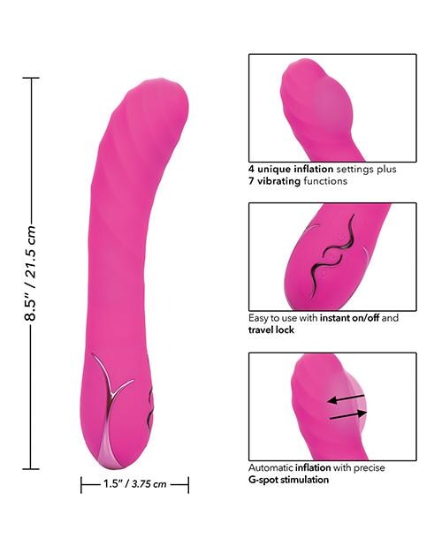 Insatiable G Inflatable G Wand - Pink California Exotic Novelties