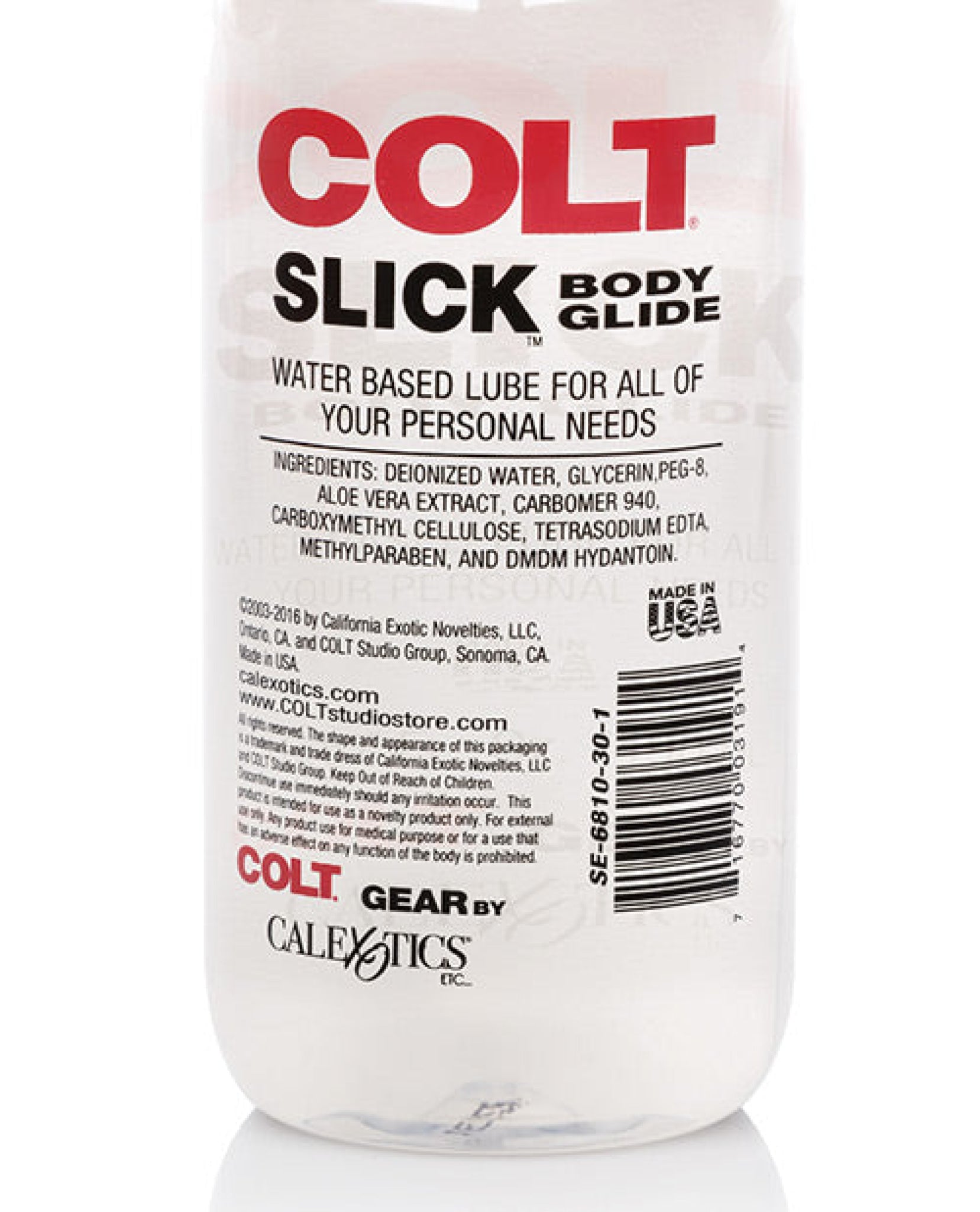 Colt Slick Body Glide - 16.57 Oz California Exotic Novelties