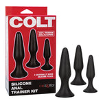 Colt Silicone Anal Trainer Kit - Black California Exotic Novelties