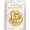 World Cage Travel Friendly Locks - 20 Pack Plastic Locks World Cage