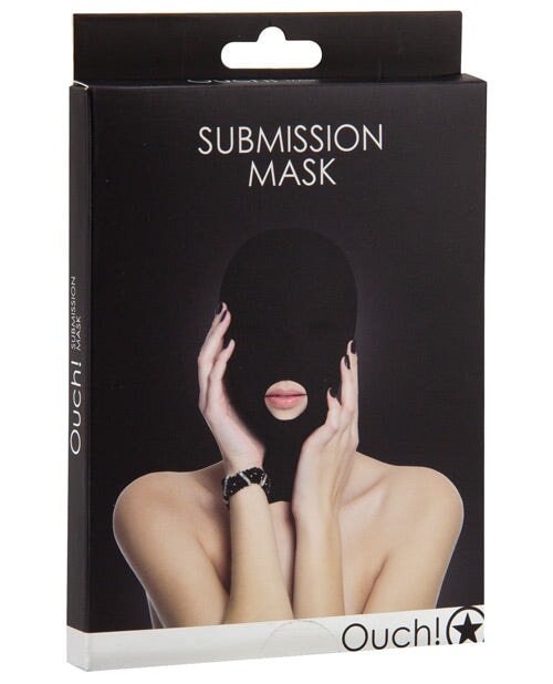 Shots Ouch Submission Mask - Black Shots