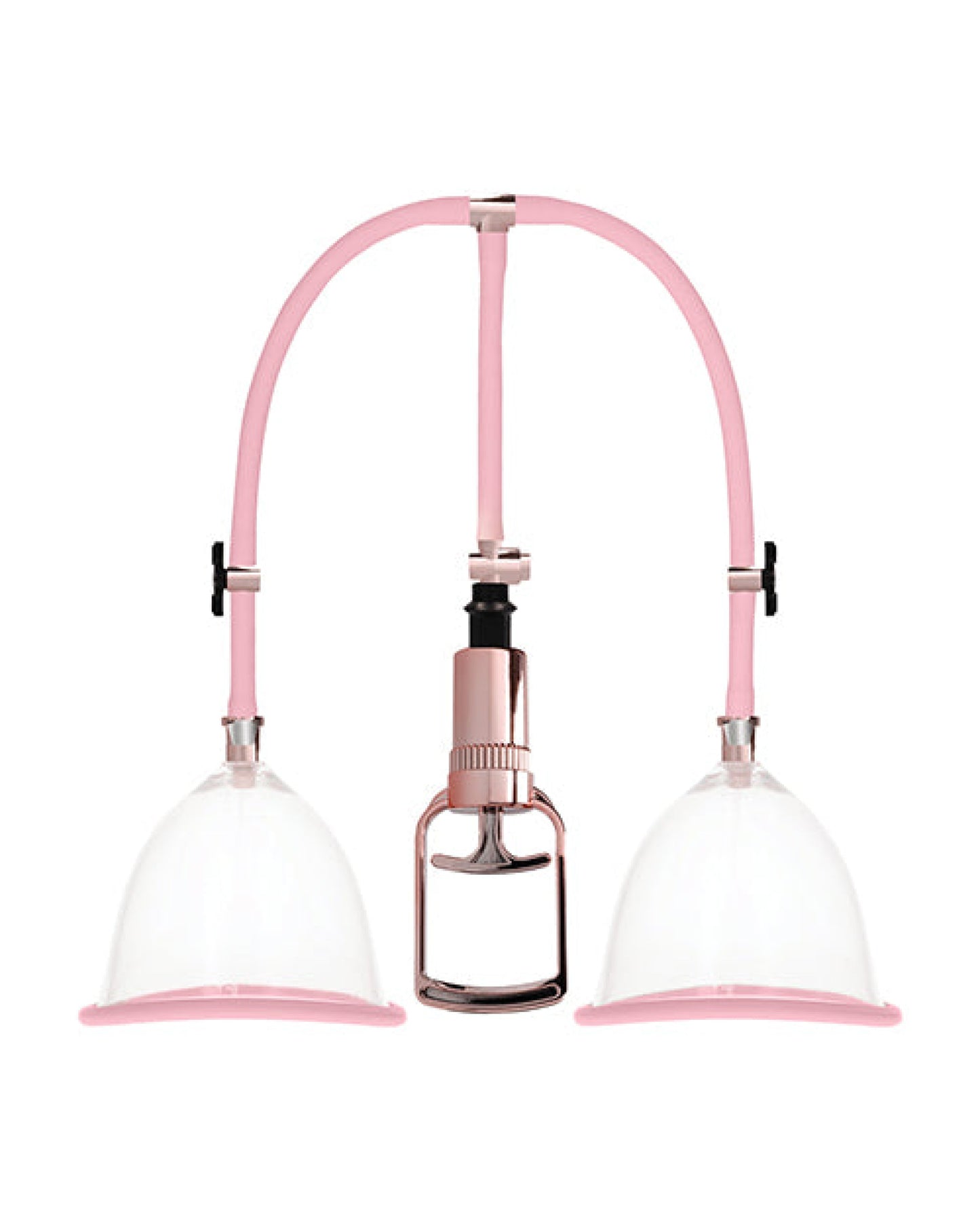 Shots Pumped Breast Pump Set - Medium Rose Gold Shots