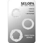 Selopa Erection Rings - Clear Selopa