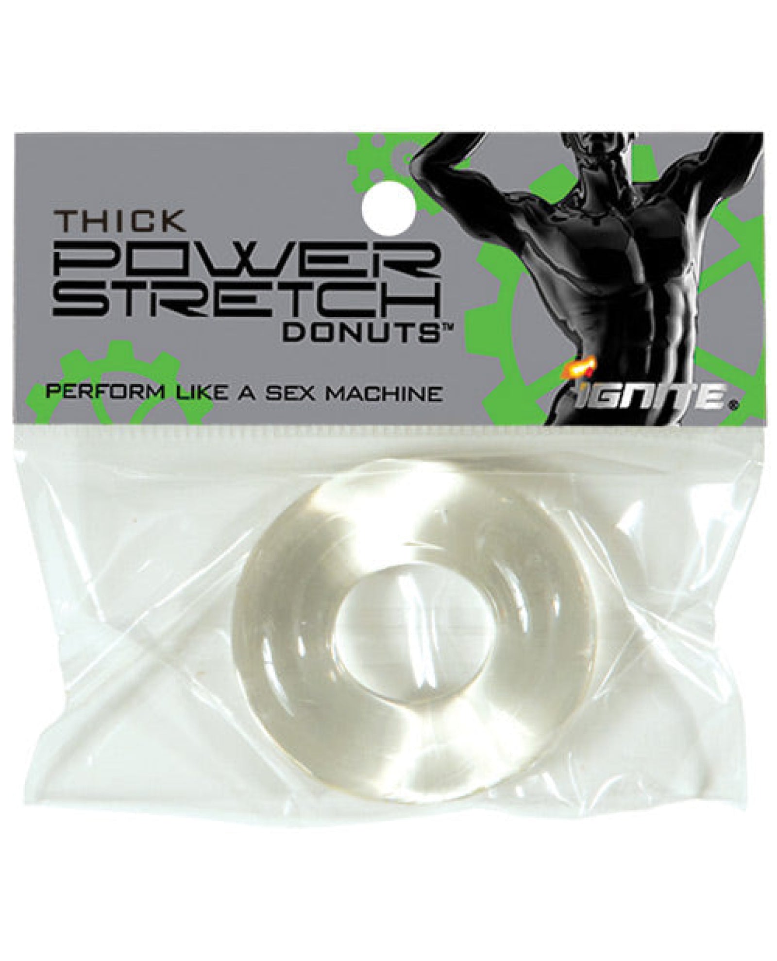 Ignite Thick Power Stretch Donut Cock Ring Si Novelties