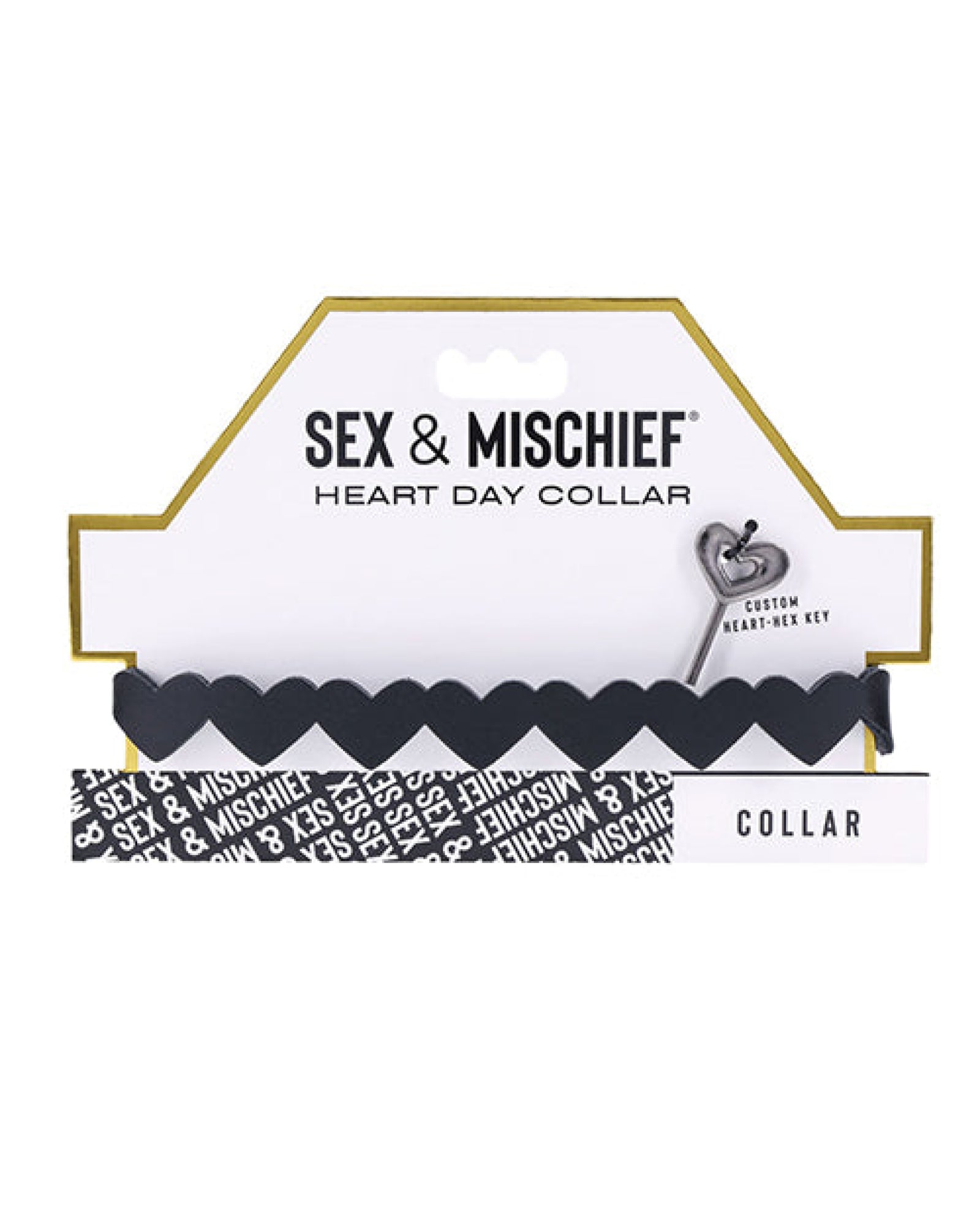 Sex & Mischief Heart Day Collar Sex & Mischief