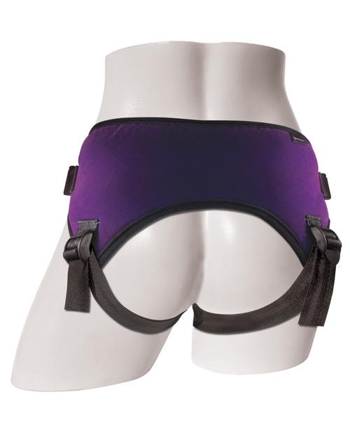 Sportsheets Lush Strap On Harness - Purple Sportsheets