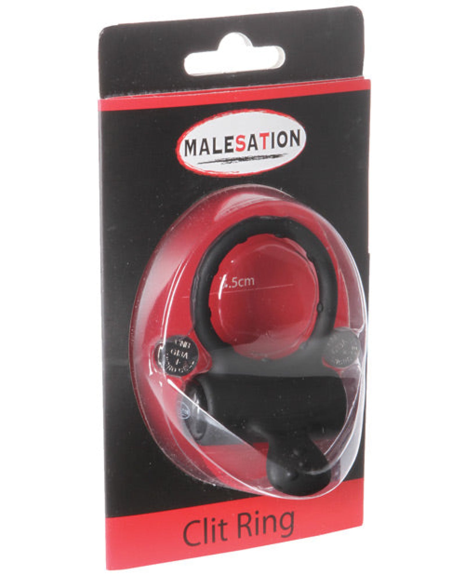 Malesation Clit Ring - Black Malesation