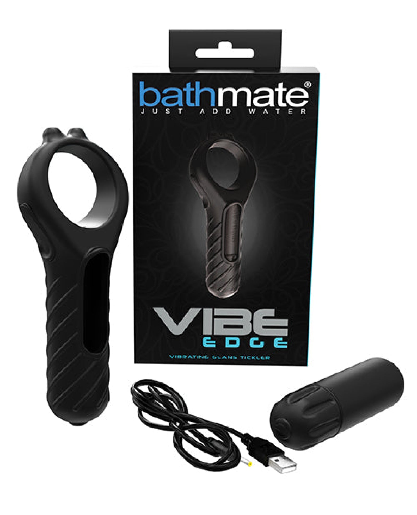 Bathmate Vibe Edge Glans Tickler - Black Bathmate®