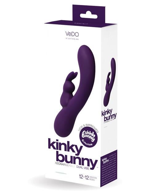 Vedo Kinky Bunny Plus Rechargeable Dual Vibe VēDO 1657