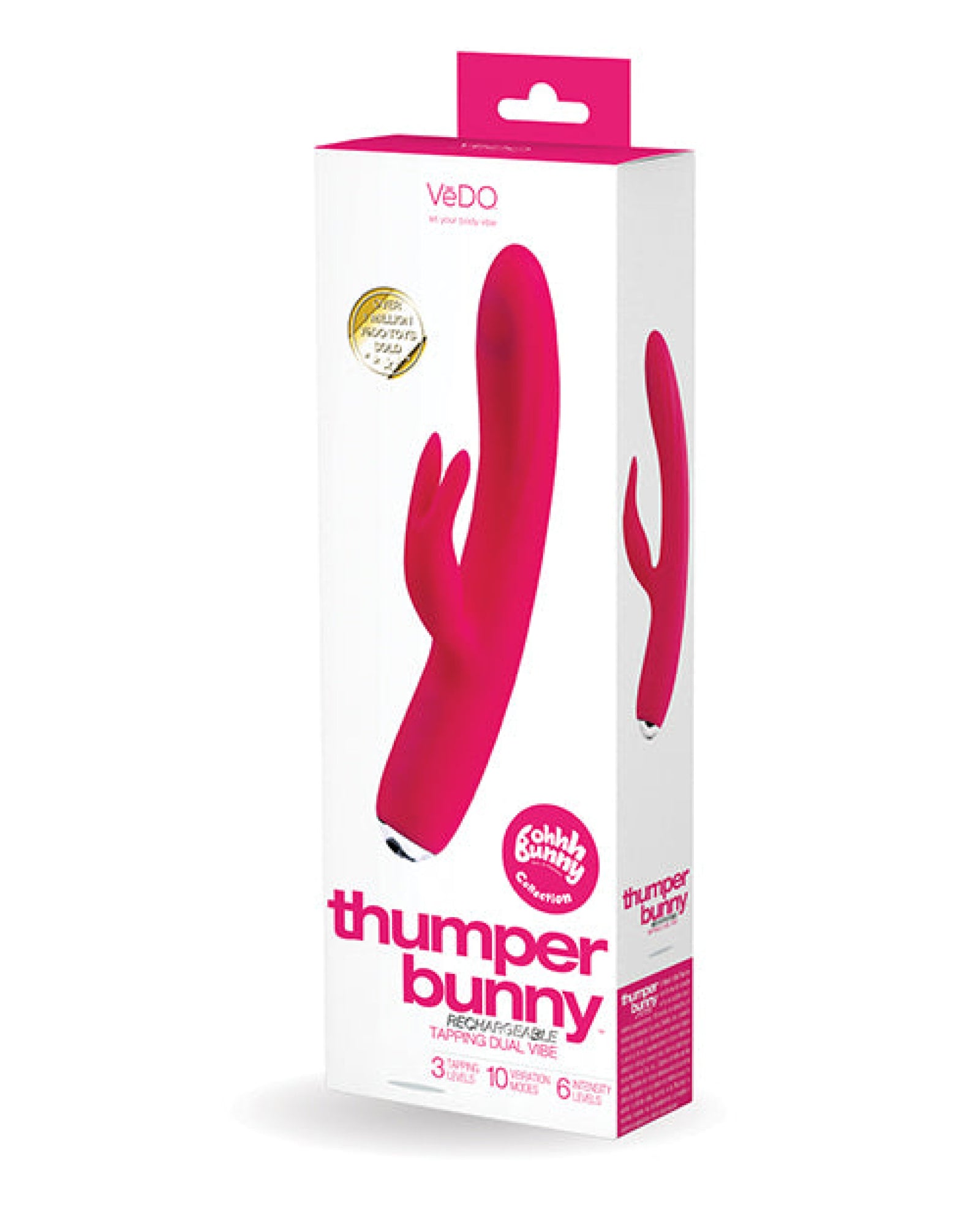 Vedo Thumper Bunny Rechargeable Dual Vibe VēDO