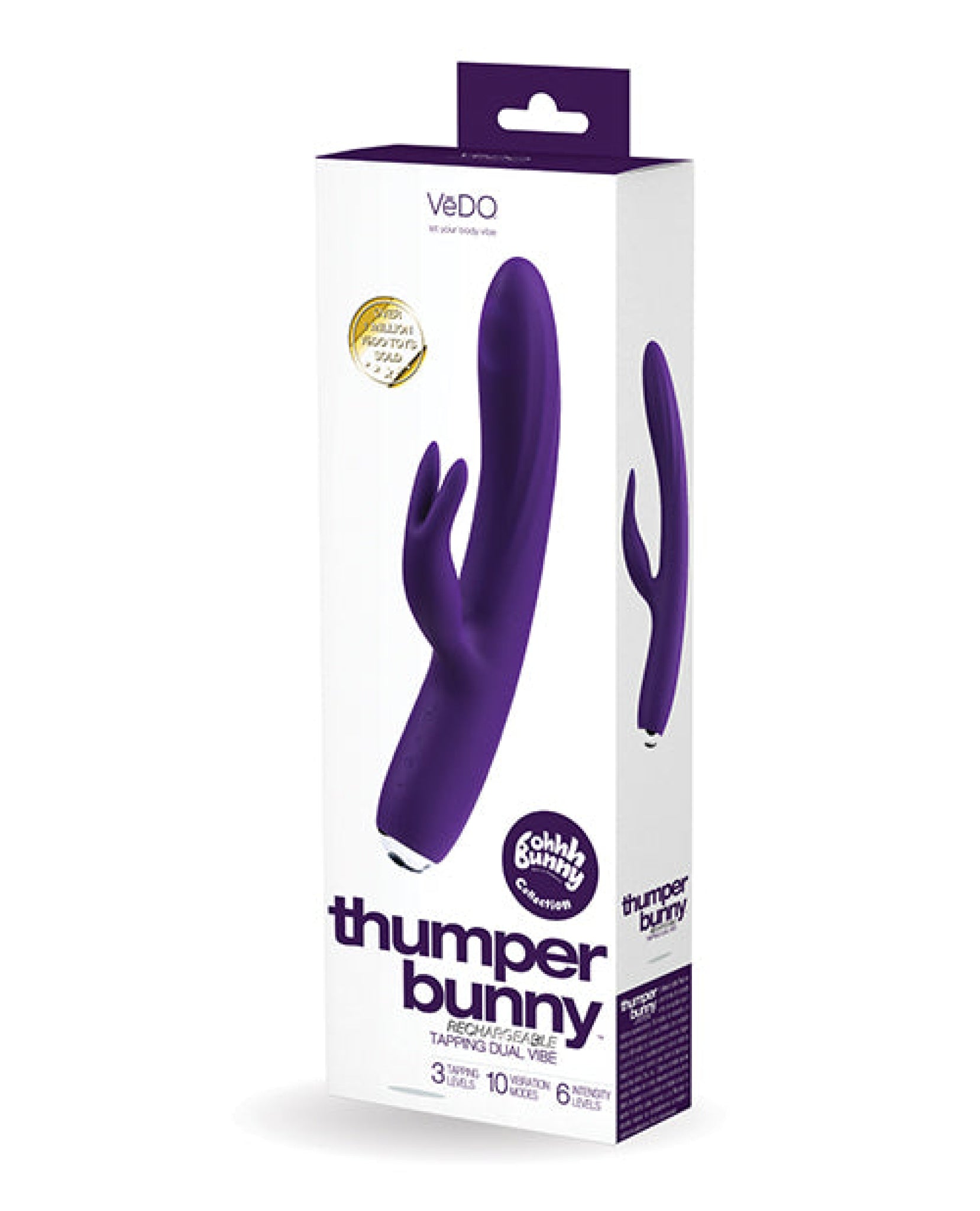 Vedo Thumper Bunny Rechargeable Dual Vibe VēDO