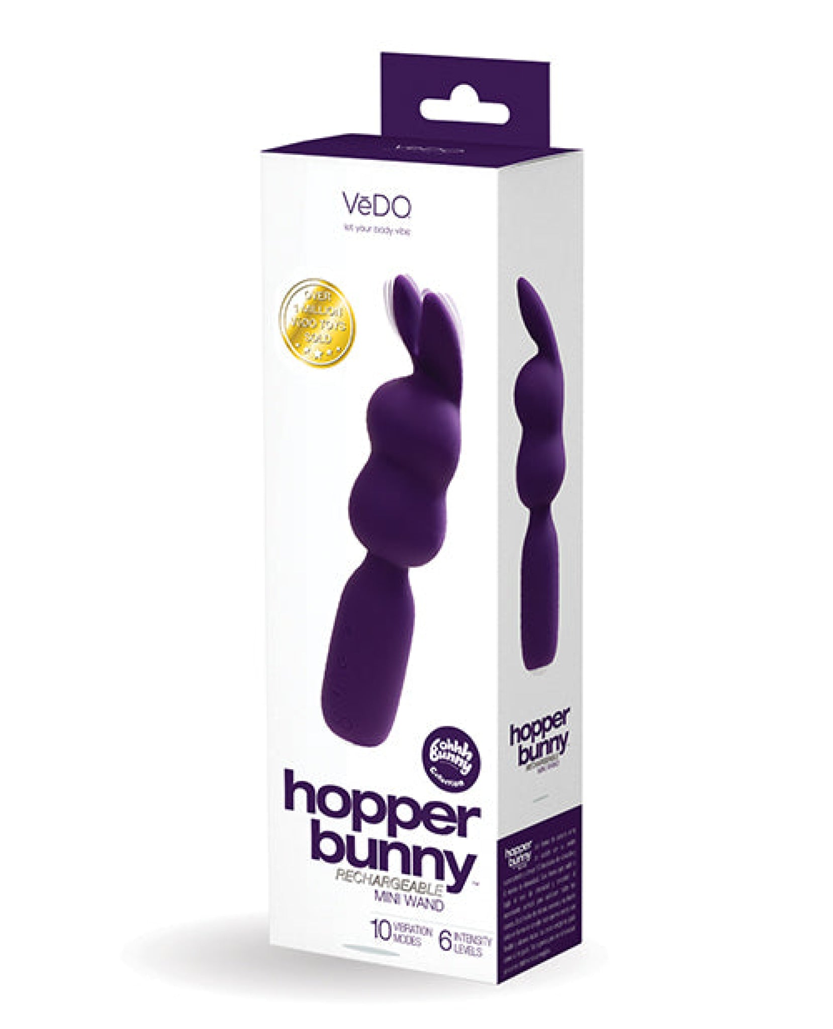 Vedo Hopper Bunny Rechargeable Mini Wand VēDO