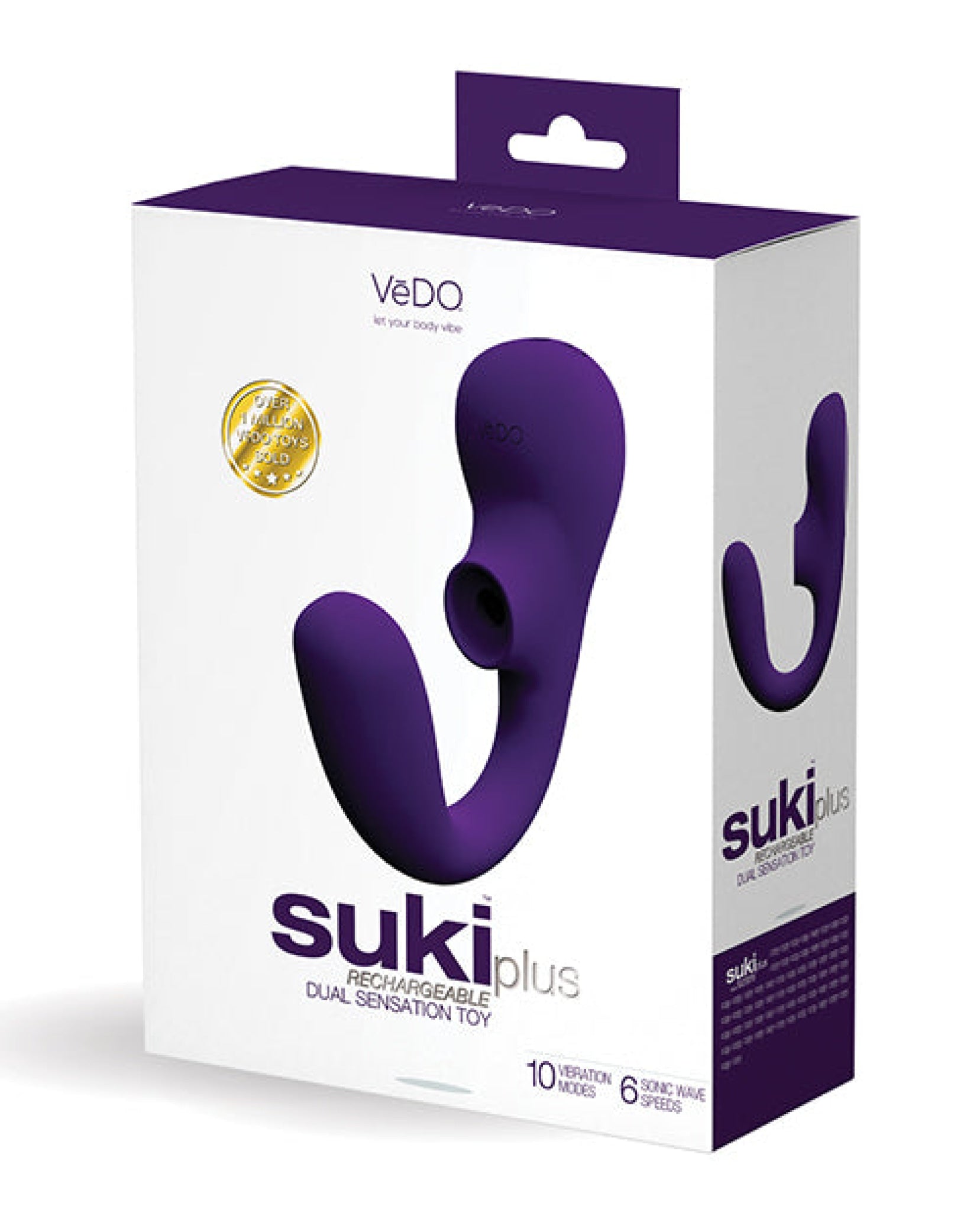 Vedo Suki Plus Rechargeable Dual Sonic Vibe VēDO