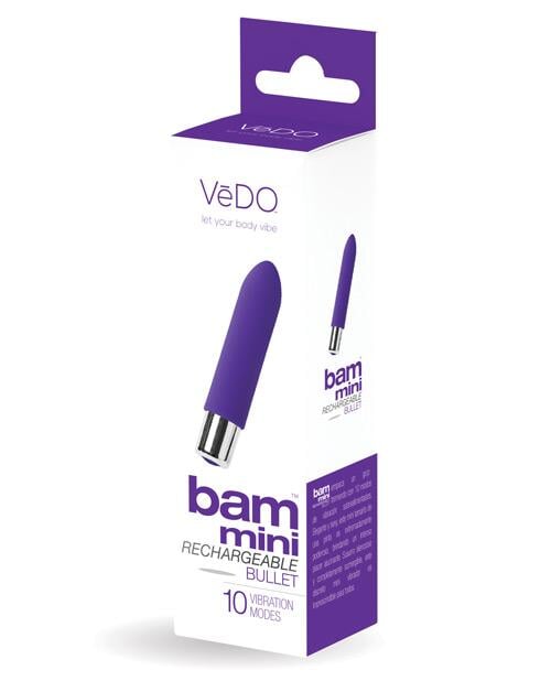 Vedo Bam Mini Rechargeable Bullet Vibe VēDO