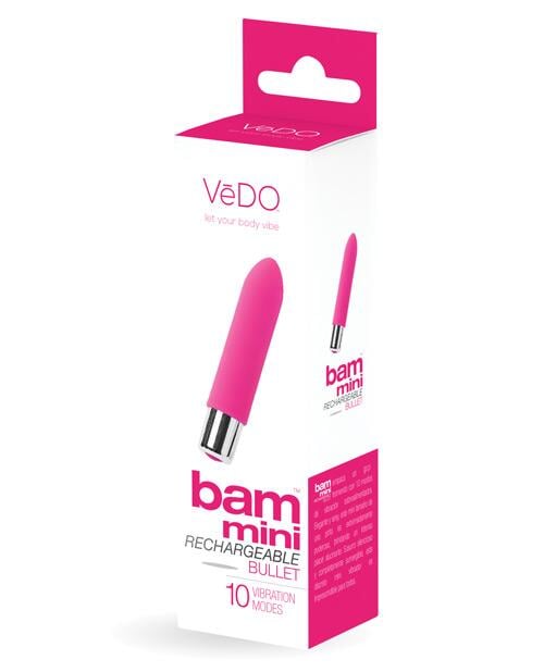 Vedo Bam Mini Rechargeable Bullet Vibe VēDO