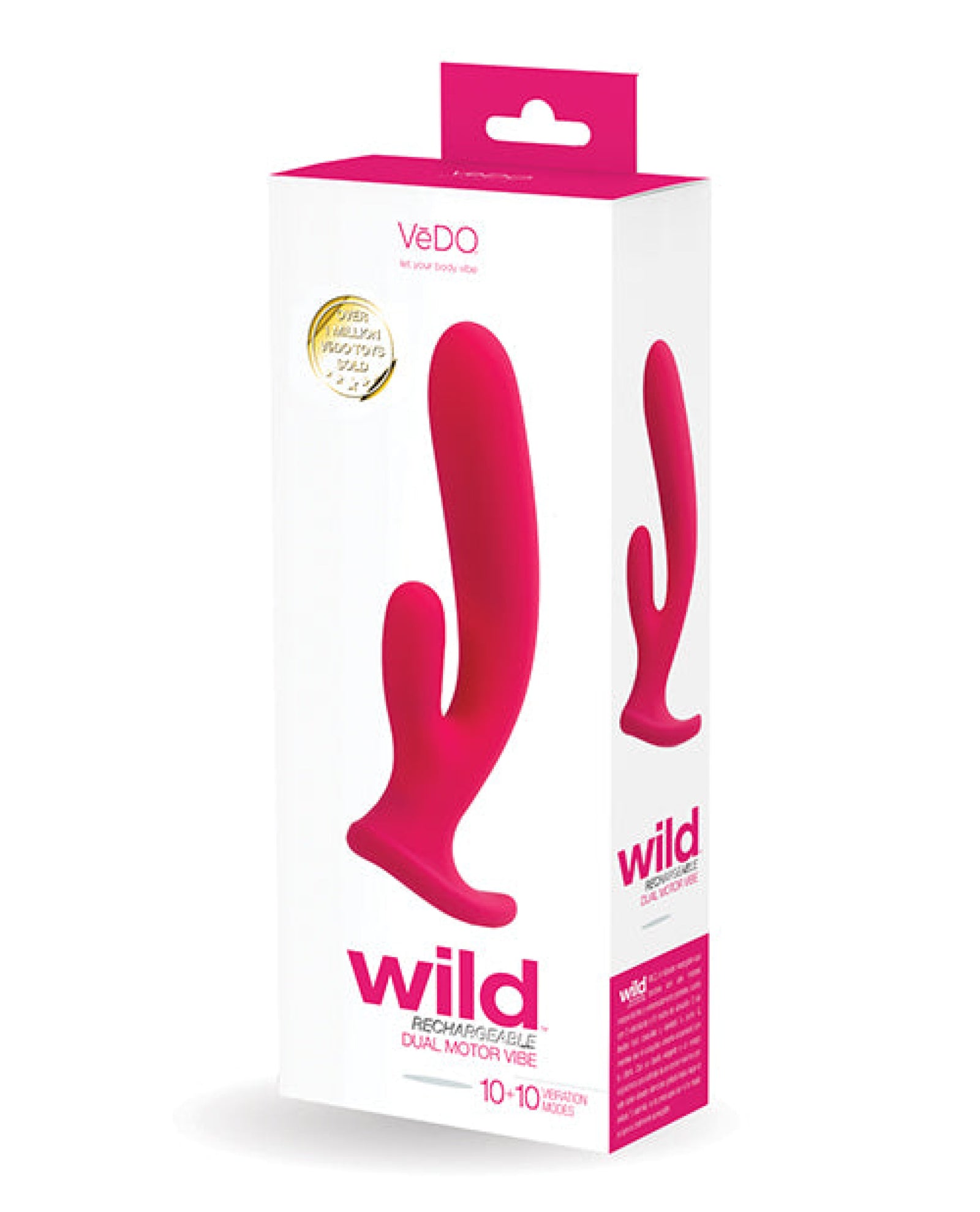 Vedo Wild Rechargeable Dual Vibe VēDO