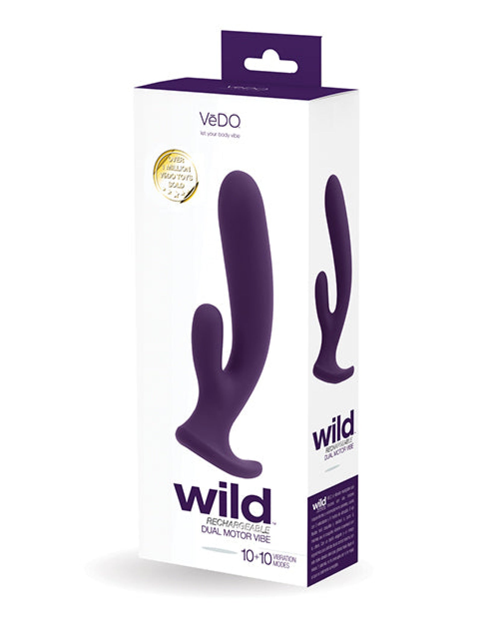 Vedo Wild Rechargeable Dual Vibe VēDO