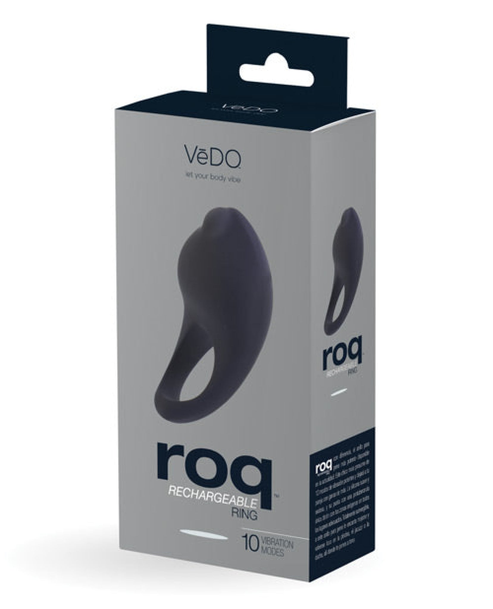 Vedo Roq Rechargeable Ring - Black VēDO