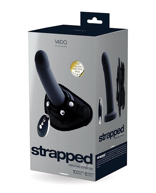 Vedo Strapped Rechargeable Vibrating Strap On VēDO