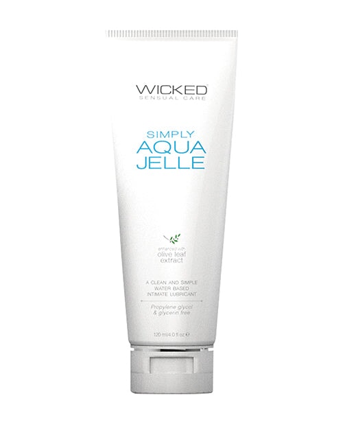 Wicked Sensual Care Simply Aqua Jelle Water Based Lubricant Wicked Sensual Care
