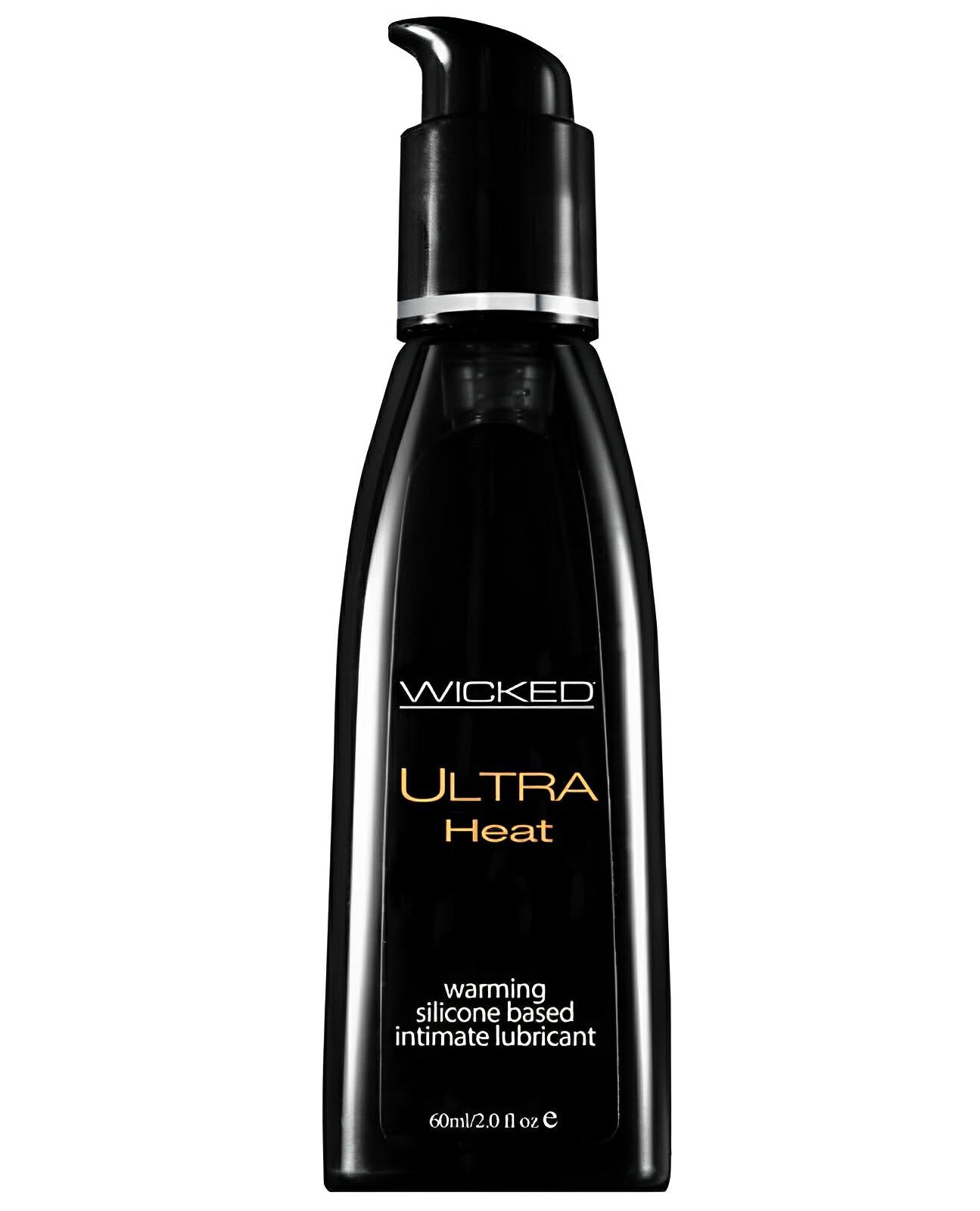 Wicked Sensual Care Ultra Heat Warming Sensation Silicone Based Lubricant - 2 Oz Wicked Sensual Care
