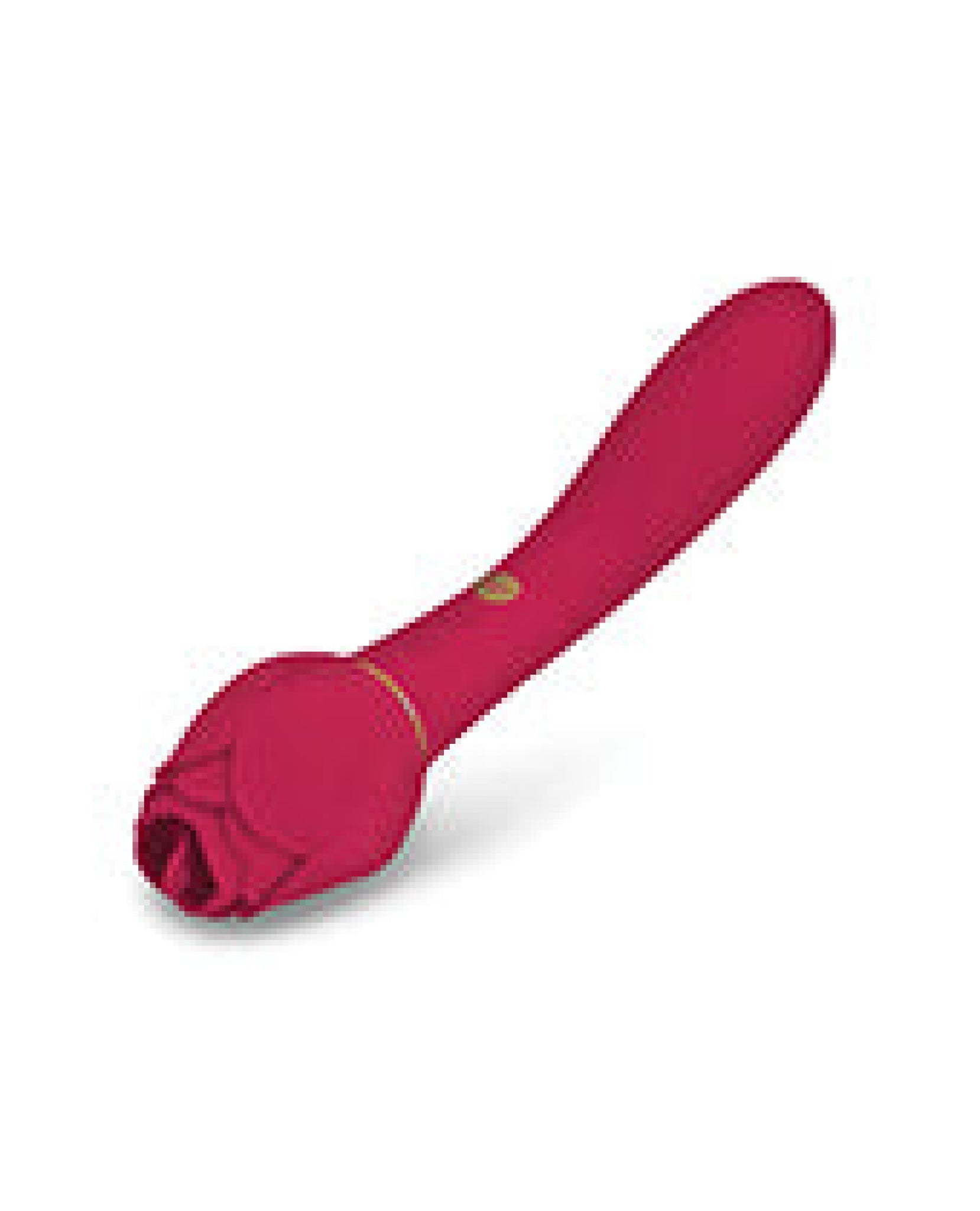 Secret Kisses Lingo Dual Ended Rose Bud W-clitoral Flickering & Internal Massage - Red Xgen