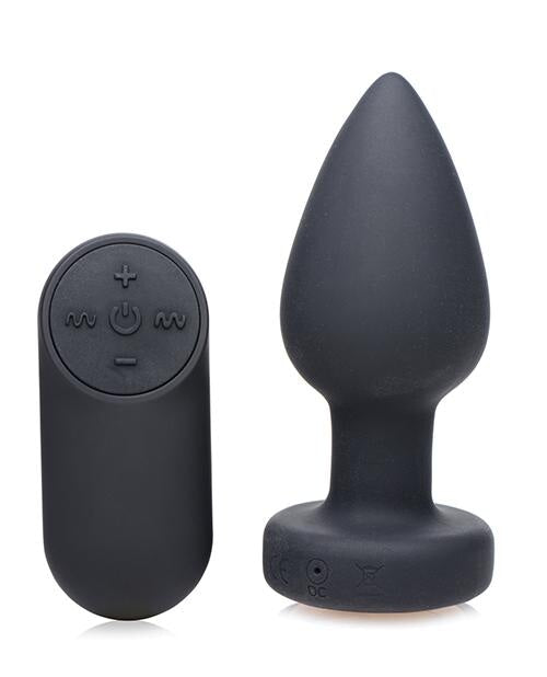 Bootysparks Silicone Vibrating Led Plug Booty Sparks