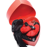 Frisky Passion Fetish Kit W-heart Gift Box - Red Frisky