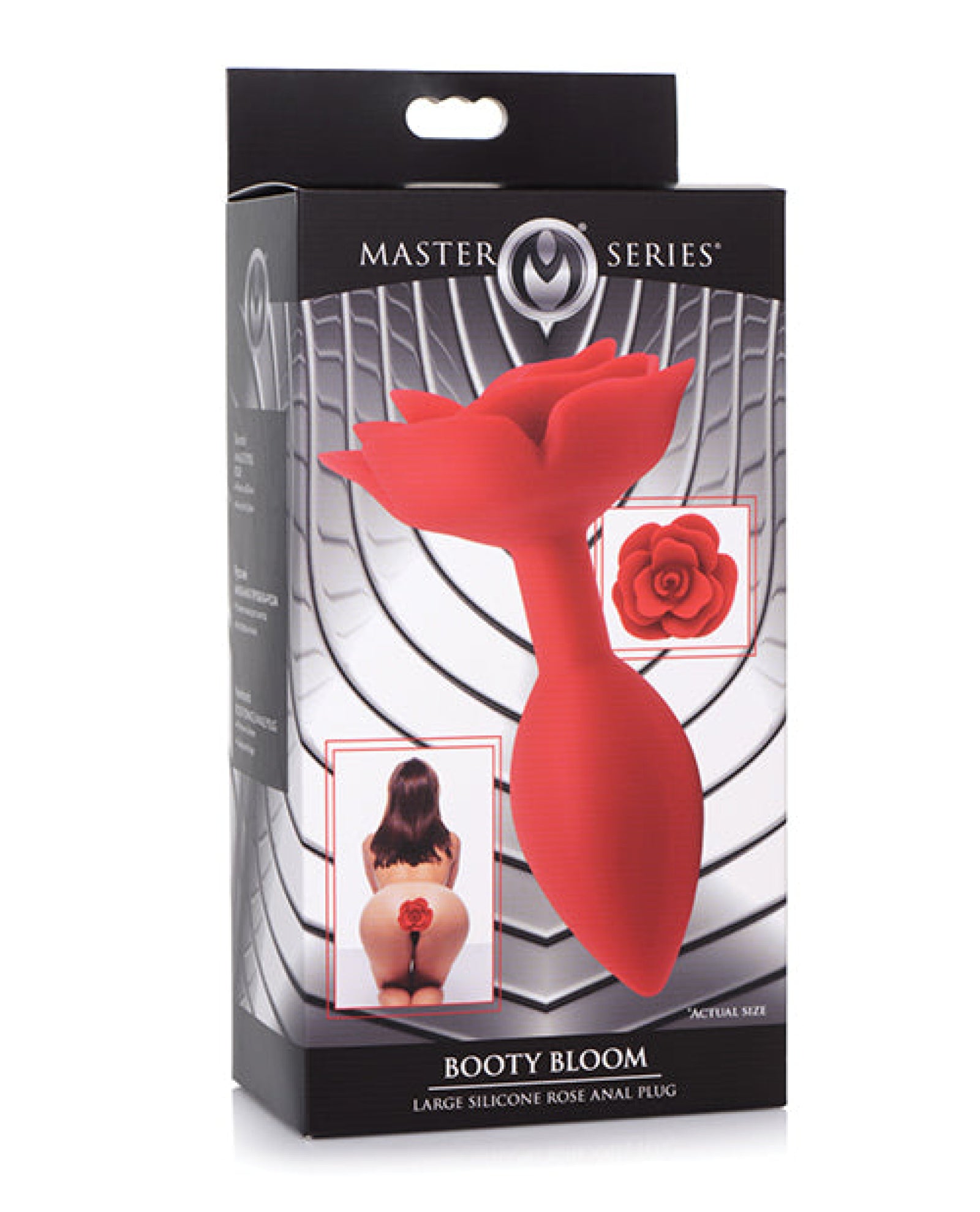Booty Bloom Silicone Rose Anal Plug Booty Bloom
