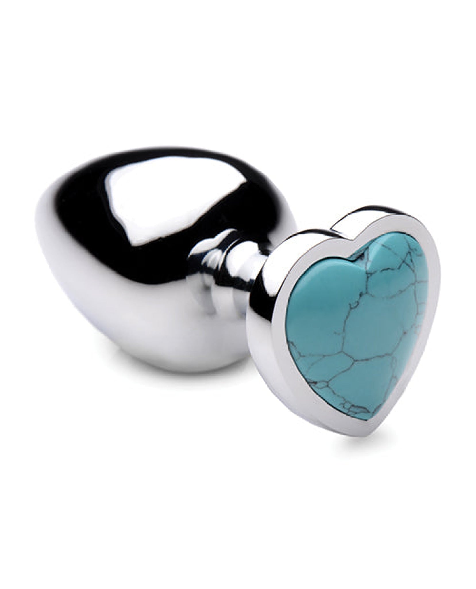 Booty Sparks Gemstones Turquoise Heart Anal Plug Booty Sparks