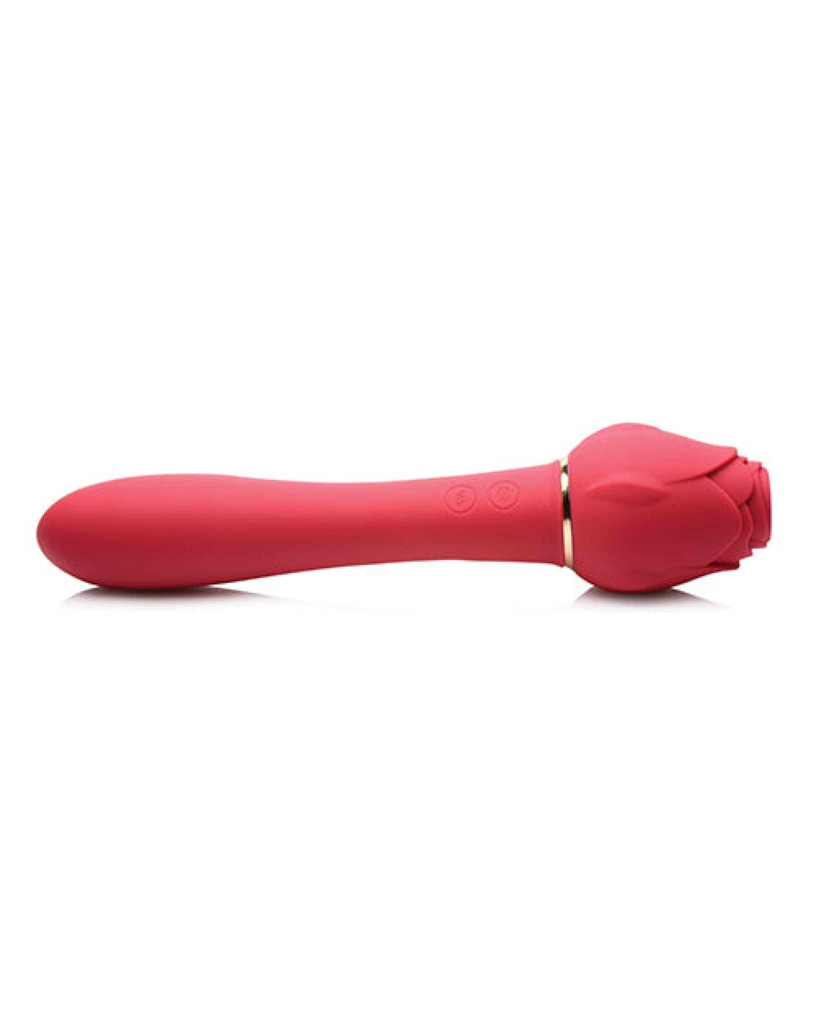 Inmi Bloomgasm Sweet Heart Rose 5x Suction Rose & 10x Vibrator - Red Inmi