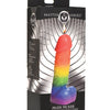 Master Series Pride Pecker Dick Drip Candle - Rainbow Master Series