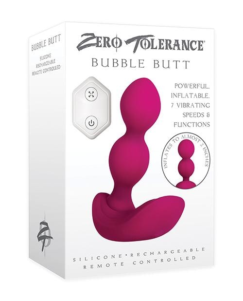 Zero Tolerance Anal Bubble Butt - Burgundy Zero Tolerance