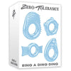 Zero Tolerance Ring A Ding Ding Set Of 4 Cock Rings - Blue Zero Tolerance