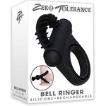Zero Tolerance Bell Ringer Cock Ring - Black Zero Tolerance
