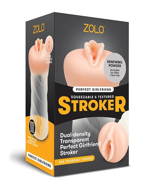 Zolo Perfect Girlfriend Dual Density Transparent Stroker Zolo™