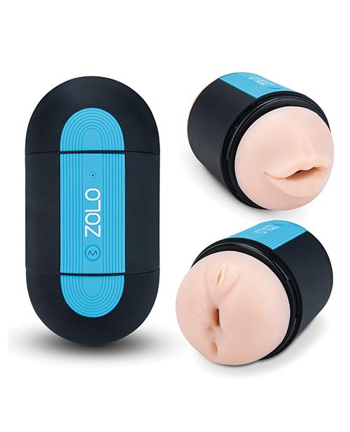 Zolo Pleasure Pill Double Ended Vibrating Stimulator - Ivory Zolo™