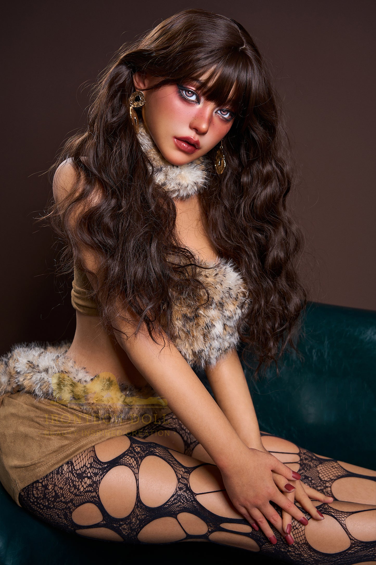 Eileen Dark Tanned Full Silicone - Super Realistic Series - IronTech Doll® Irontech Doll®
