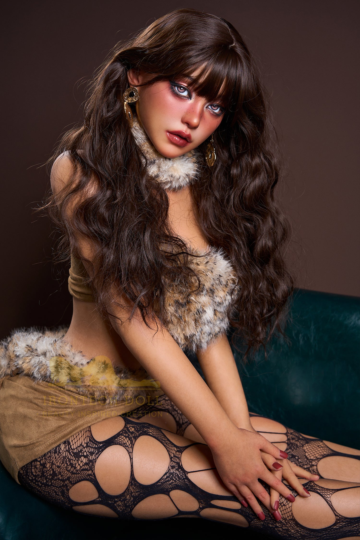 Eileen Dark Tanned Full Silicone - Super Realistic Series - IronTech Doll® Irontech Doll®