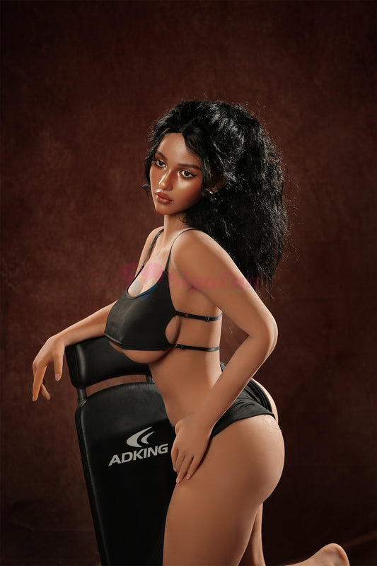 Cecily 159cm(5ft3) E-Cup TPE Sex Doll - Dark Tanned - Sigafun