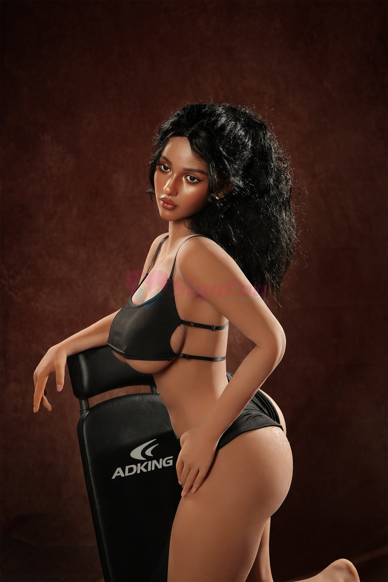Cecily 159cm(5ft3) E-Cup TPE Sex Doll - Dark Tanned - Sigafun