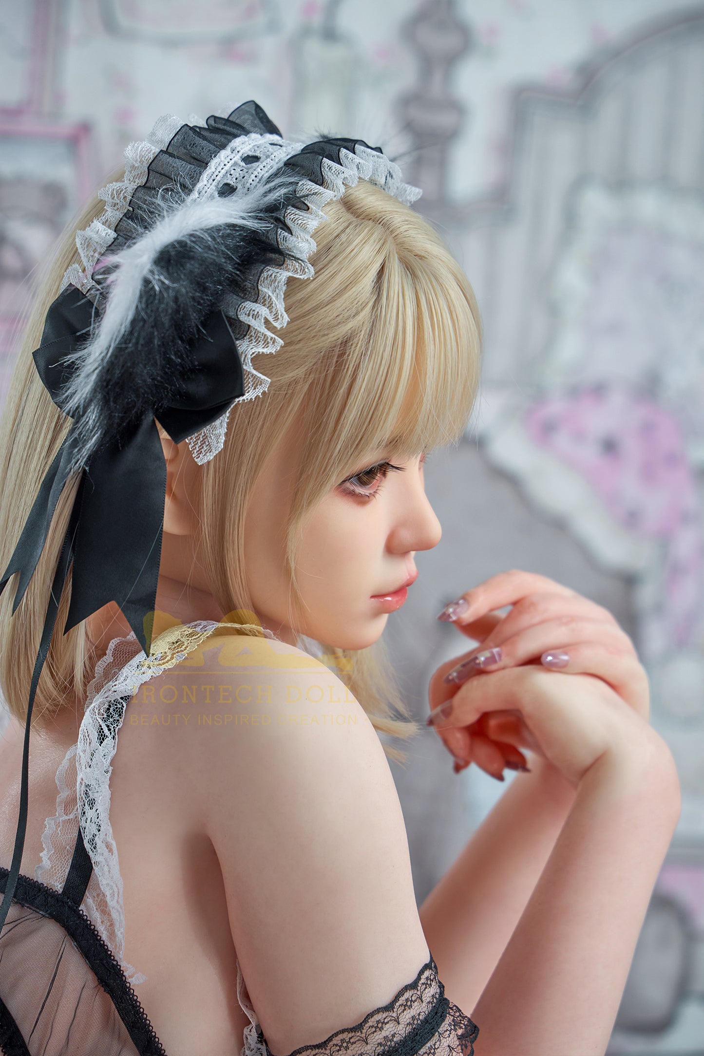 Nina ROS head 161cm(5ft28) F-Cup Full Silicone Sexy Love Doll - Irontech Doll®