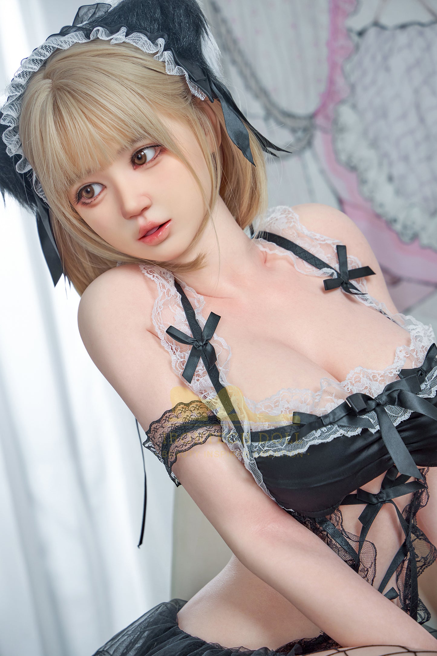 Nina ROS head 161cm(5ft28) F-Cup Full Silicone Sexy Love Doll - Irontech Doll®