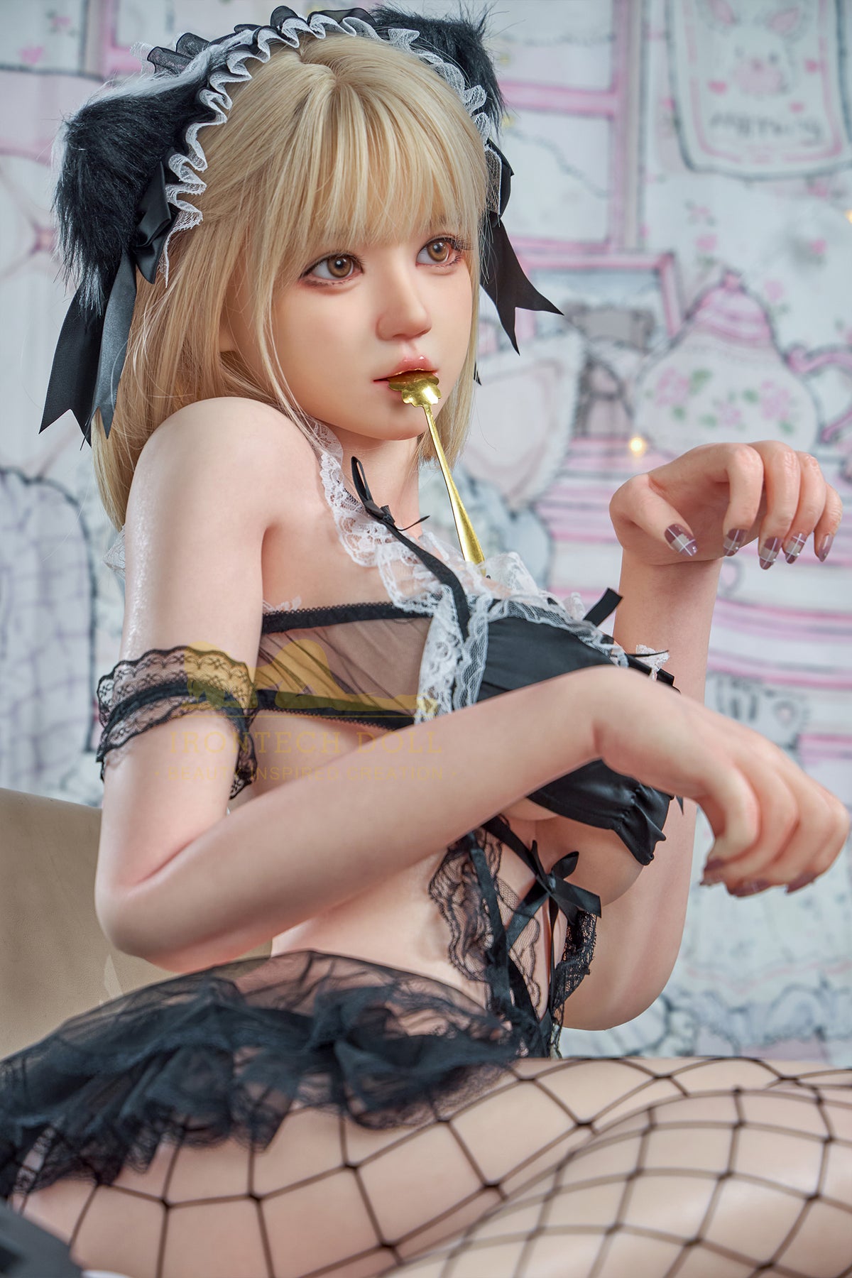 Nina ROS head 161cm(5ft28) F-Cup Full Silicone Sexy Love Doll - Irontech Doll® - photo 16