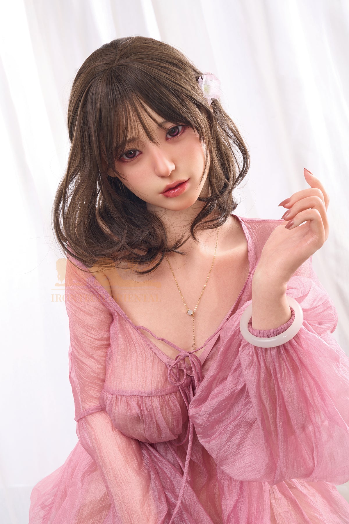 Miku ROS head 153cm(5ft) E-Cup Full Silicone Sex Doll - Oriental Series - Irontech Doll® - side view
